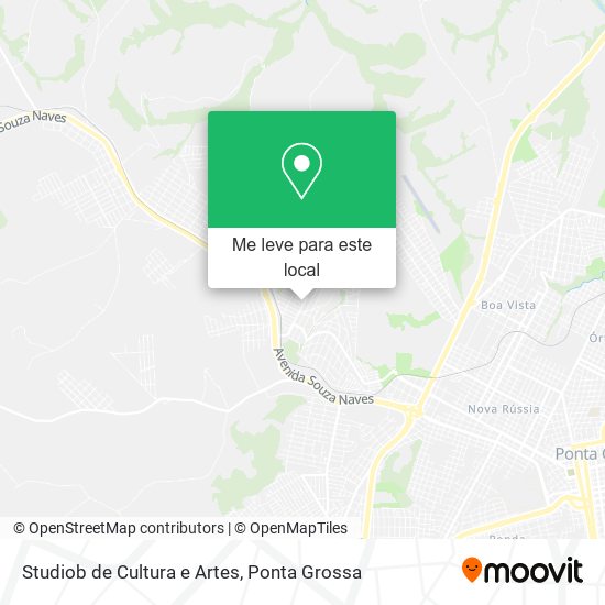 Studiob de Cultura e Artes mapa