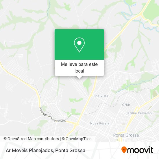 Ar Moveis Planejados mapa