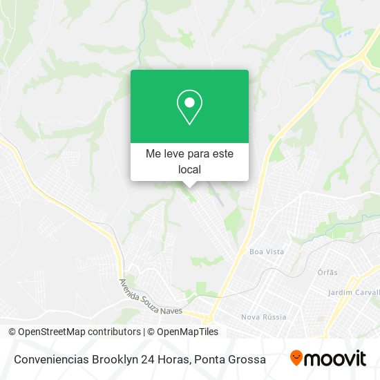 Conveniencias Brooklyn 24 Horas mapa