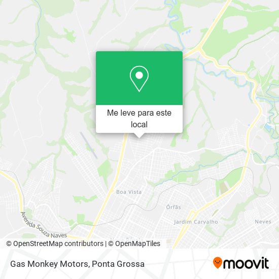 Gas Monkey Motors mapa