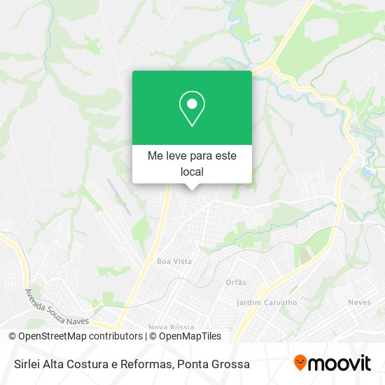 Sirlei Alta Costura e Reformas mapa