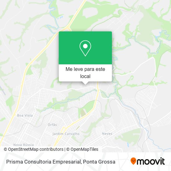 Prisma Consultoria Empresarial mapa