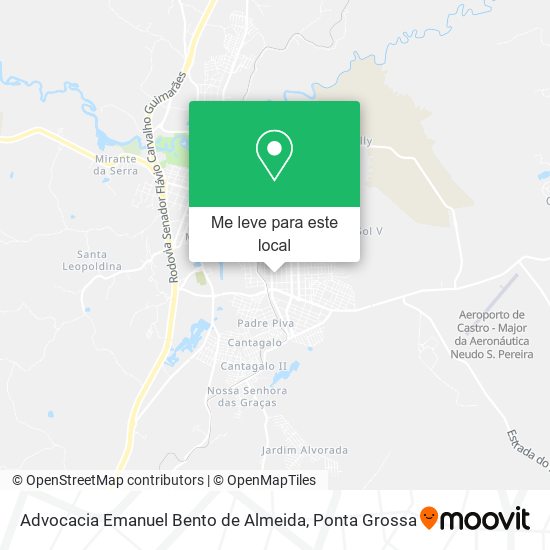 Advocacia Emanuel Bento de Almeida mapa