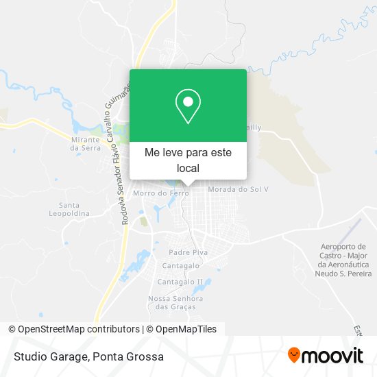 Studio Garage mapa