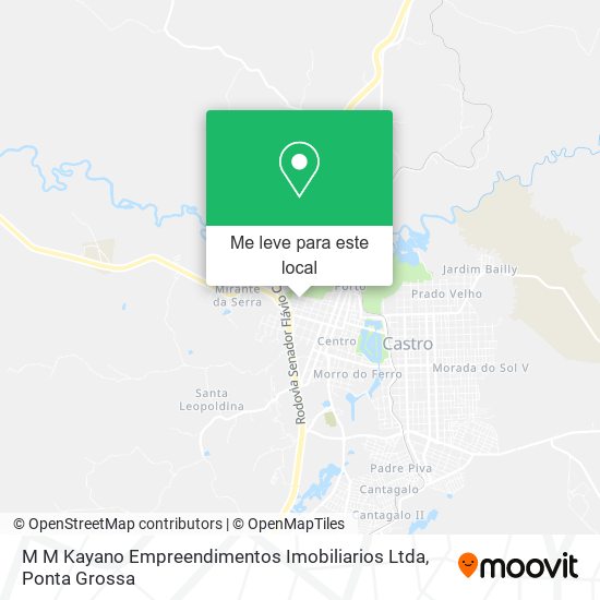 M M Kayano Empreendimentos Imobiliarios Ltda mapa