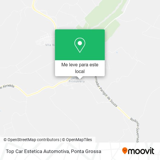 Top Car Estetica Automotiva mapa