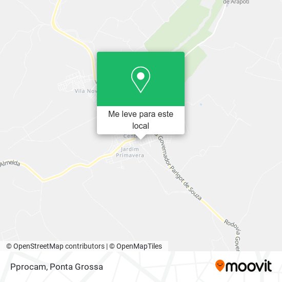 Pprocam mapa