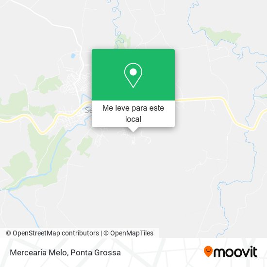 Mercearia Melo mapa