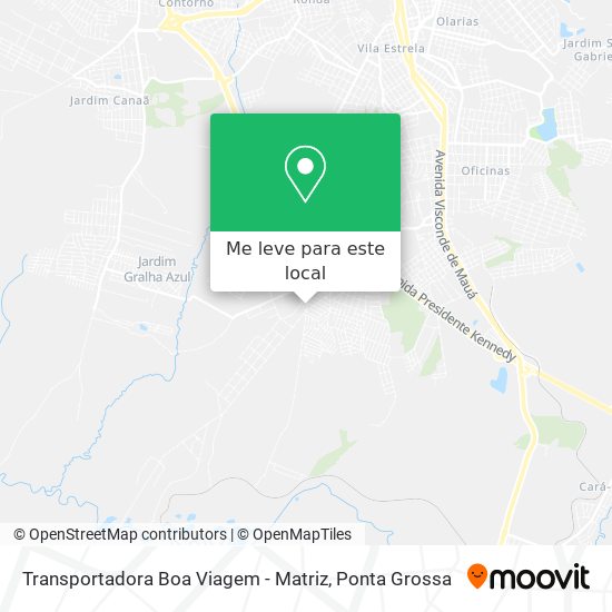 Transportadora Boa Viagem - Matriz mapa