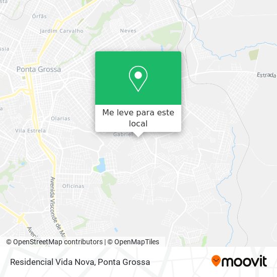 Residencial Vida Nova mapa