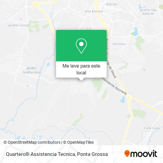 Quarterolli Assistencia Tecnica mapa