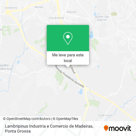 Lambripinus Industria e Comercio de Madeiras mapa