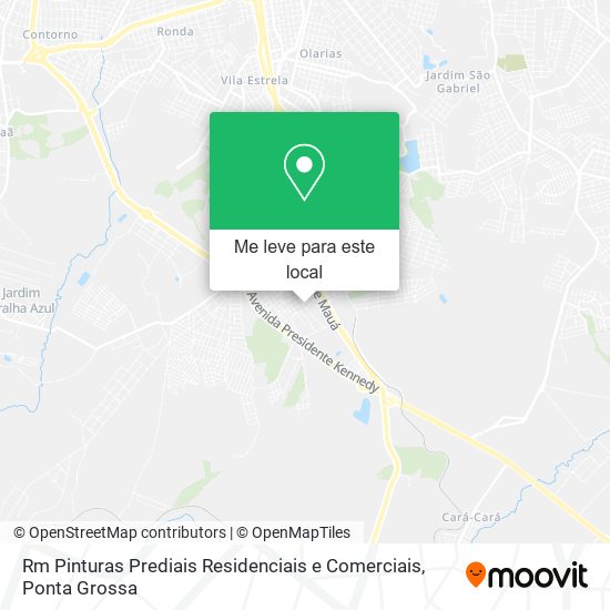 Rm Pinturas Prediais Residenciais e Comerciais mapa