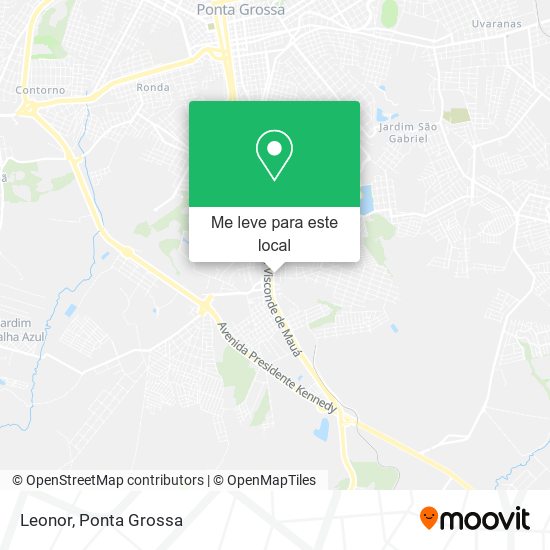 Leonor mapa