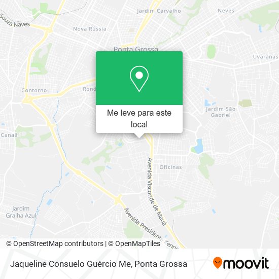 Jaqueline Consuelo Guércio Me mapa