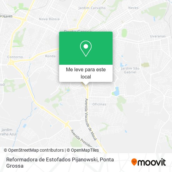 Reformadora de Estofados Pijanowski mapa