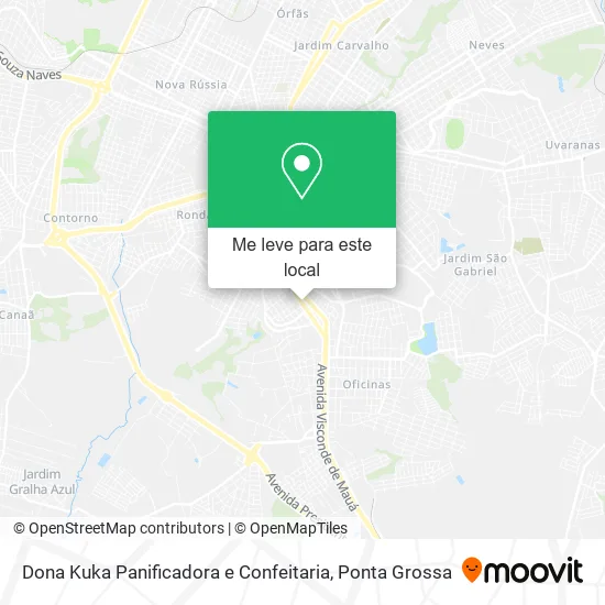 Dona Kuka Panificadora e Confeitaria mapa