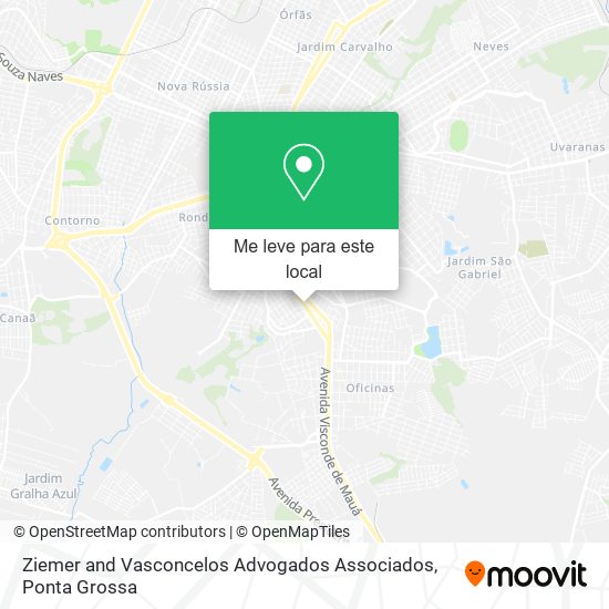 Ziemer and Vasconcelos Advogados Associados mapa