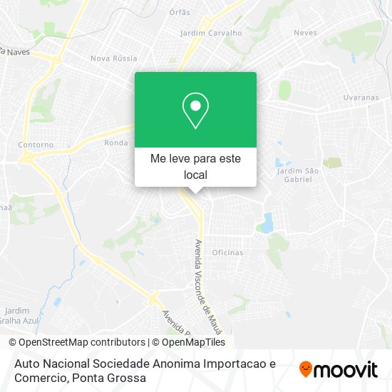 Auto Nacional Sociedade Anonima Importacao e Comercio mapa