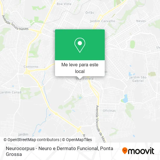 Neurocorpus - Neuro e Dermato Funcional mapa