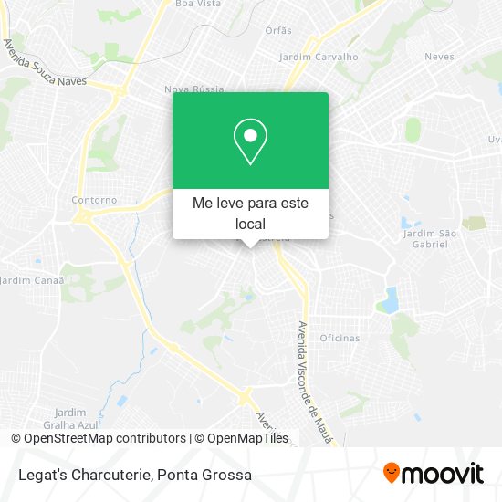 Legat's Charcuterie mapa