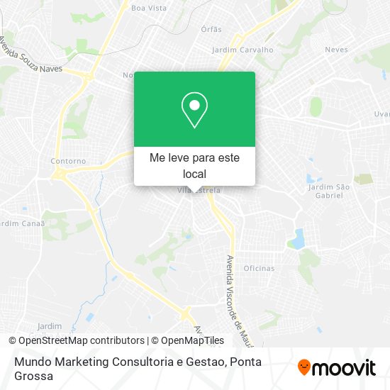 Mundo Marketing Consultoria e Gestao mapa