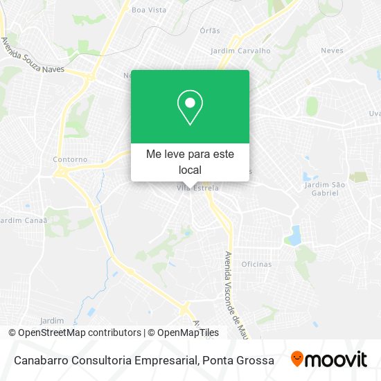 Canabarro Consultoria Empresarial mapa