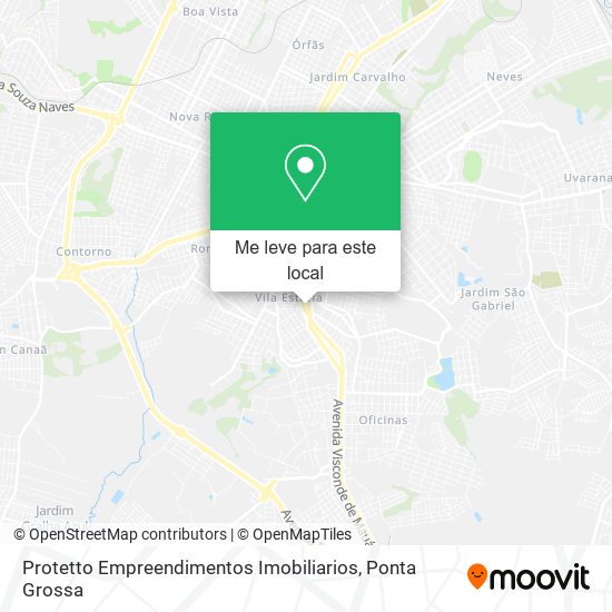 Protetto Empreendimentos Imobiliarios mapa