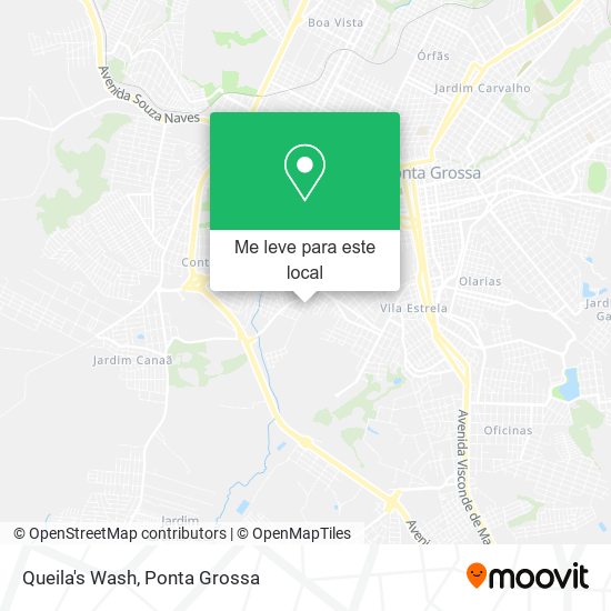 Queila's Wash mapa