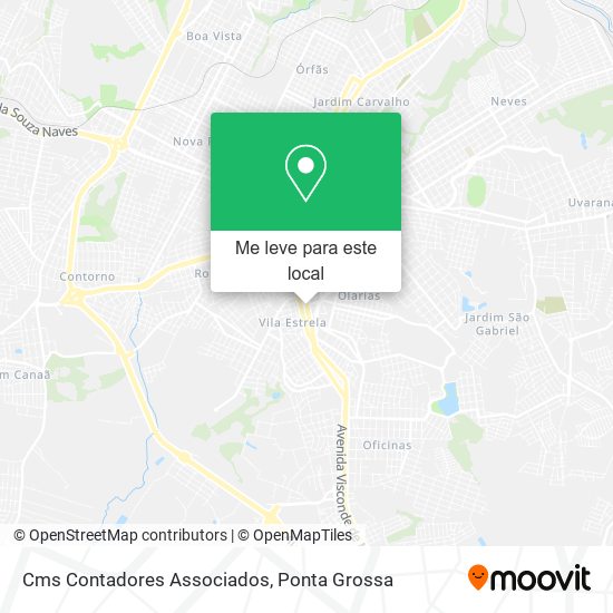 Cms Contadores Associados mapa