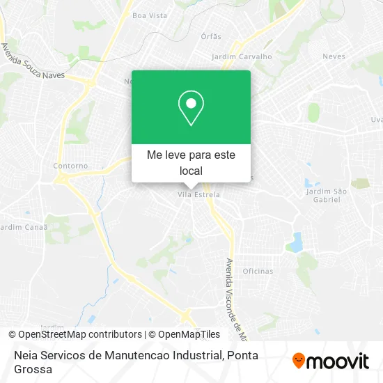 Neia Servicos de Manutencao Industrial mapa