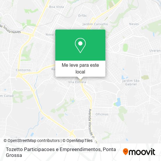 Tozetto Participacoes e Empreendimentos mapa