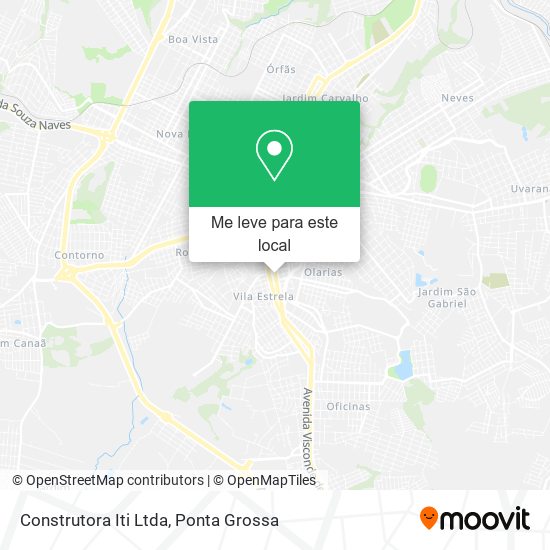 Construtora Iti Ltda mapa