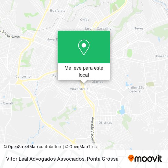 Vitor Leal Advogados Associados mapa