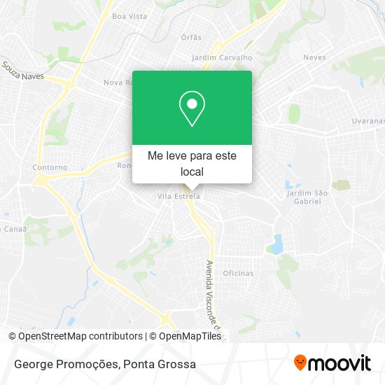George Promoções mapa