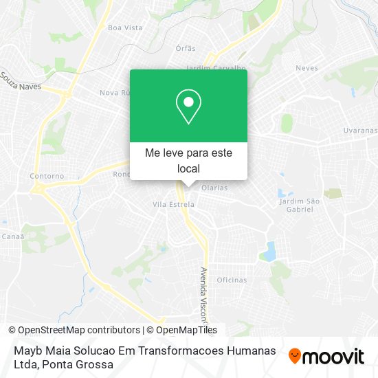 Mayb Maia Solucao Em Transformacoes Humanas Ltda mapa