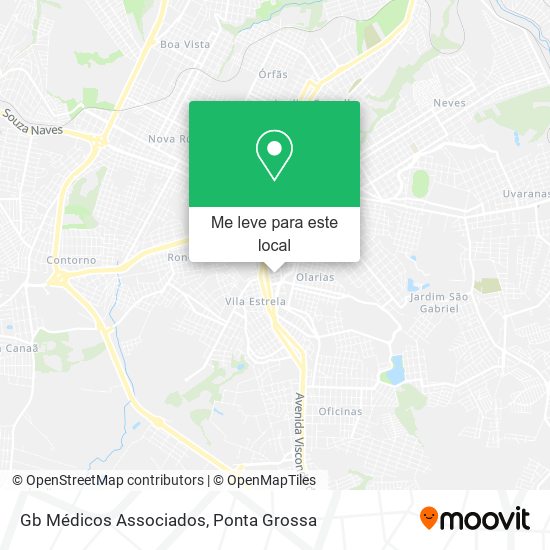 Gb Médicos Associados mapa