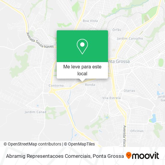 Abramig Representacoes Comerciais mapa