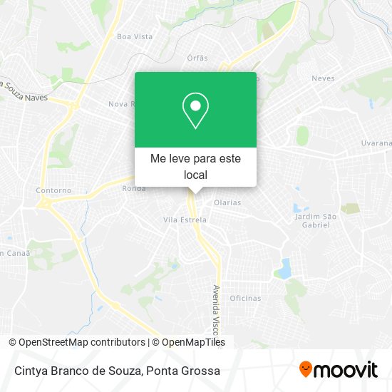 Cintya Branco de Souza mapa