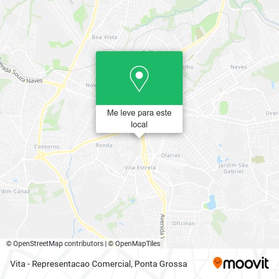 Vita - Representacao Comercial mapa