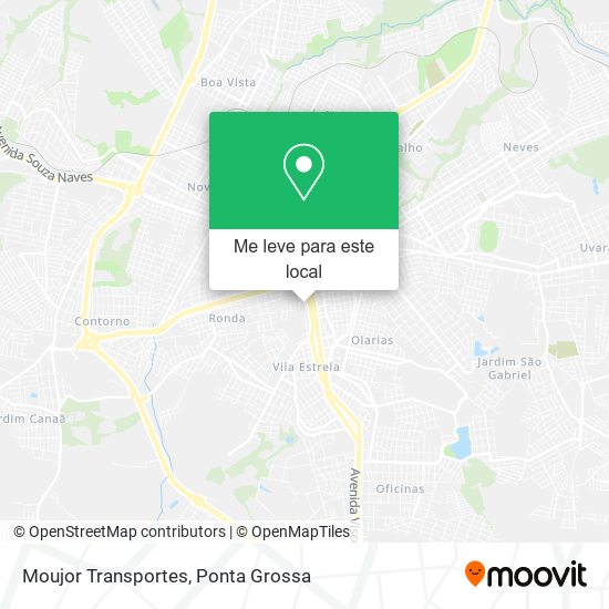 Moujor Transportes mapa