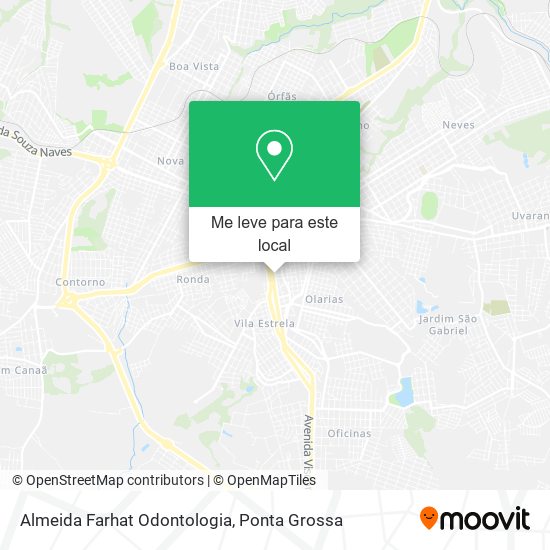 Almeida Farhat Odontologia mapa