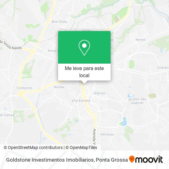 Goldstone Investimentos Imobiliarios mapa