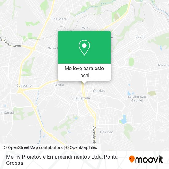 Merhy Projetos e Empreendimentos Ltda mapa