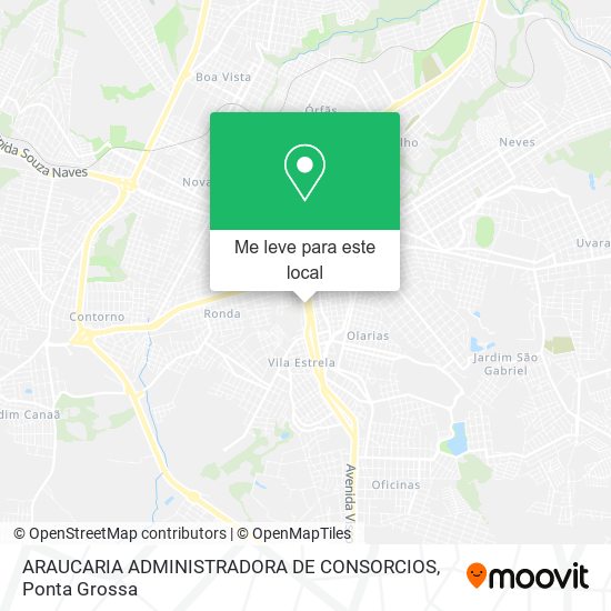 ARAUCARIA ADMINISTRADORA DE CONSORCIOS mapa