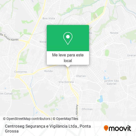 Centroseg Segurança e Vigilância Ltda. mapa