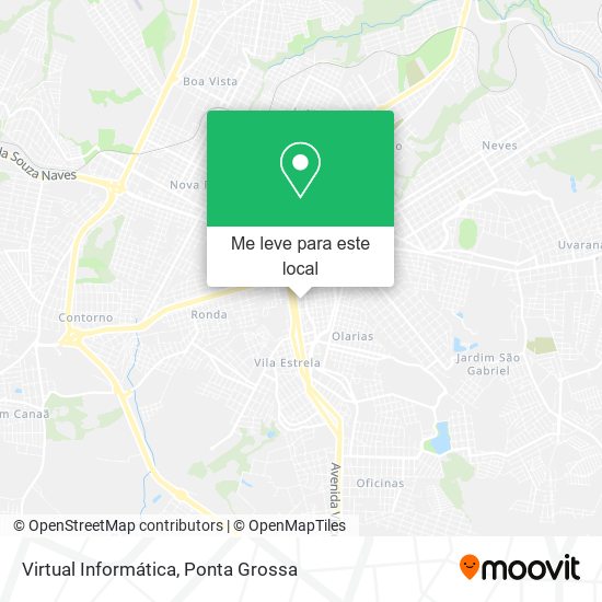 Virtual Informática mapa