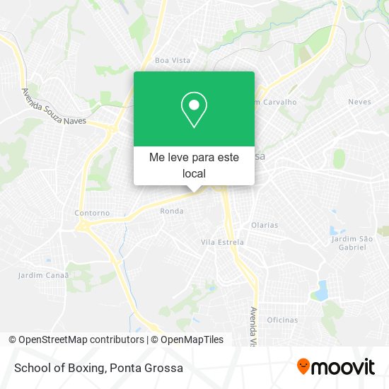 School of Boxing mapa