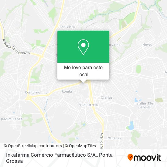 Inkafarma Comércio Farmacêutico S / A. mapa