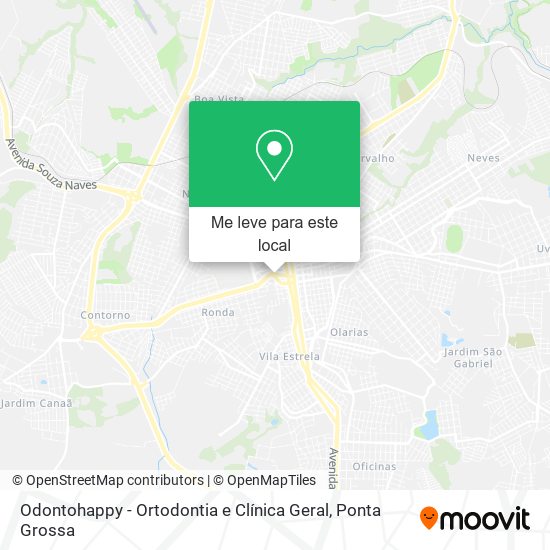 Odontohappy - Ortodontia e Clínica Geral mapa